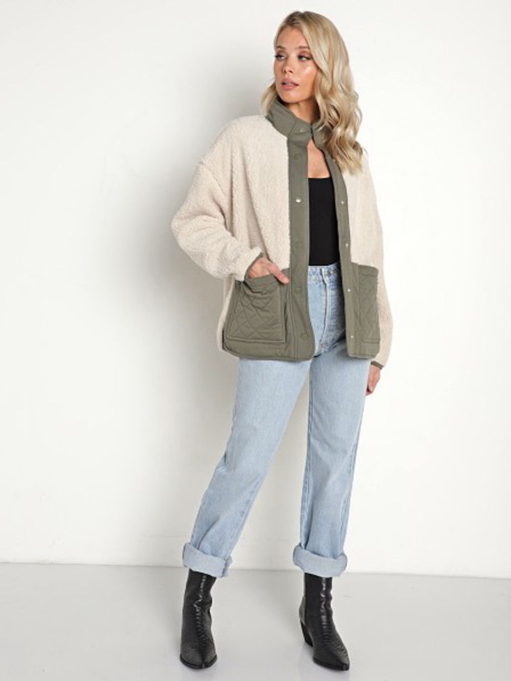 Z Supply
Cannon Quilted Sherpa Jacket